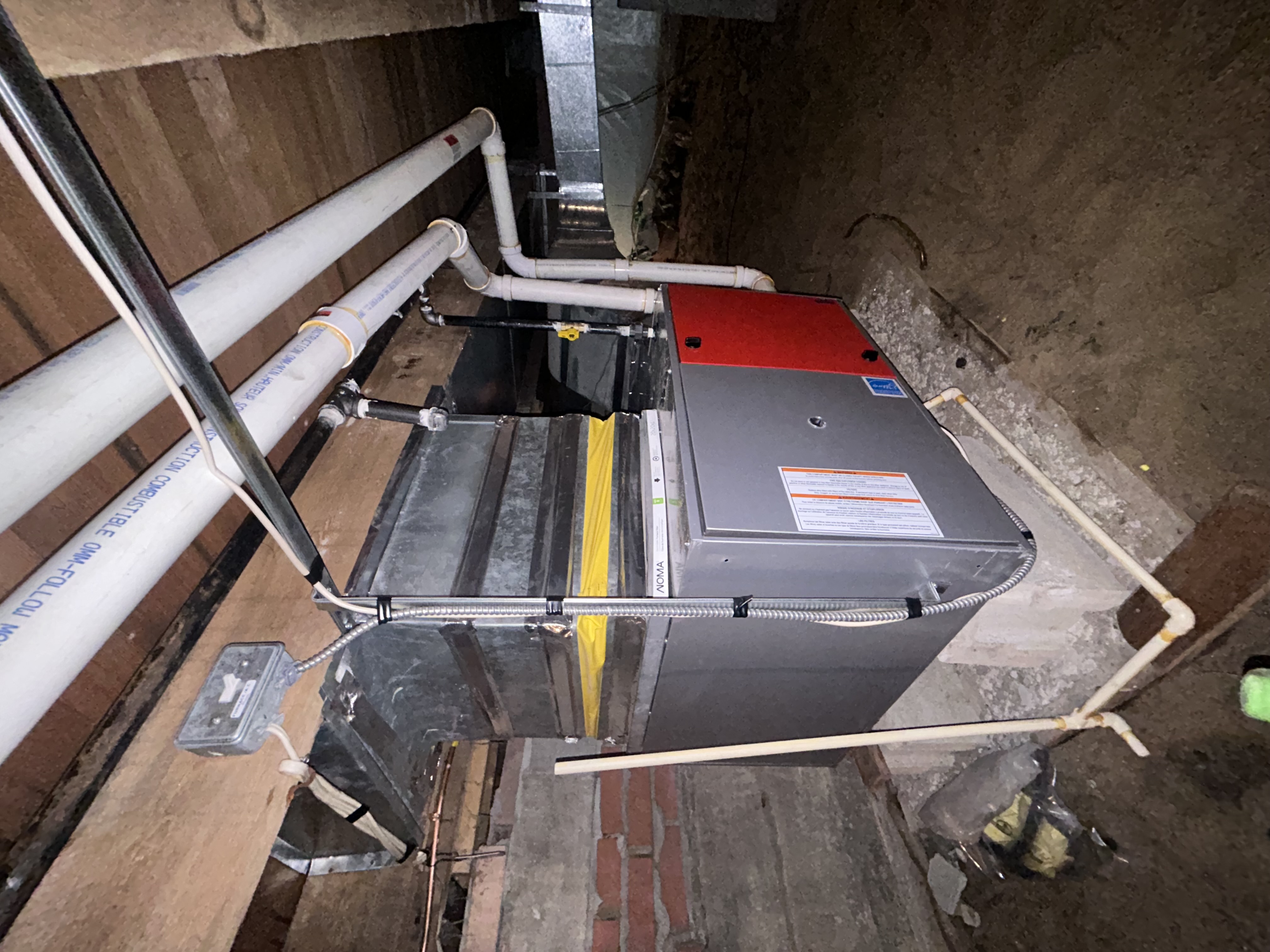 Next Generation Heating & Cooling installation work